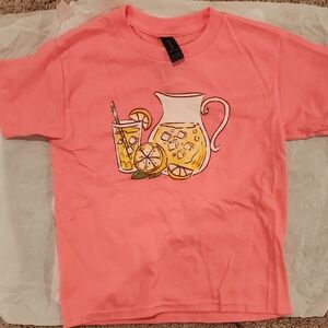 Gildan Kids Pink Lemonade Pitcher Tee